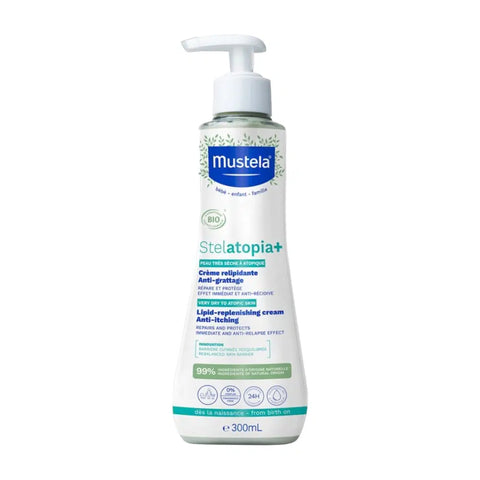 Mustela stelatopia+ lipid replenishing cream anti itching